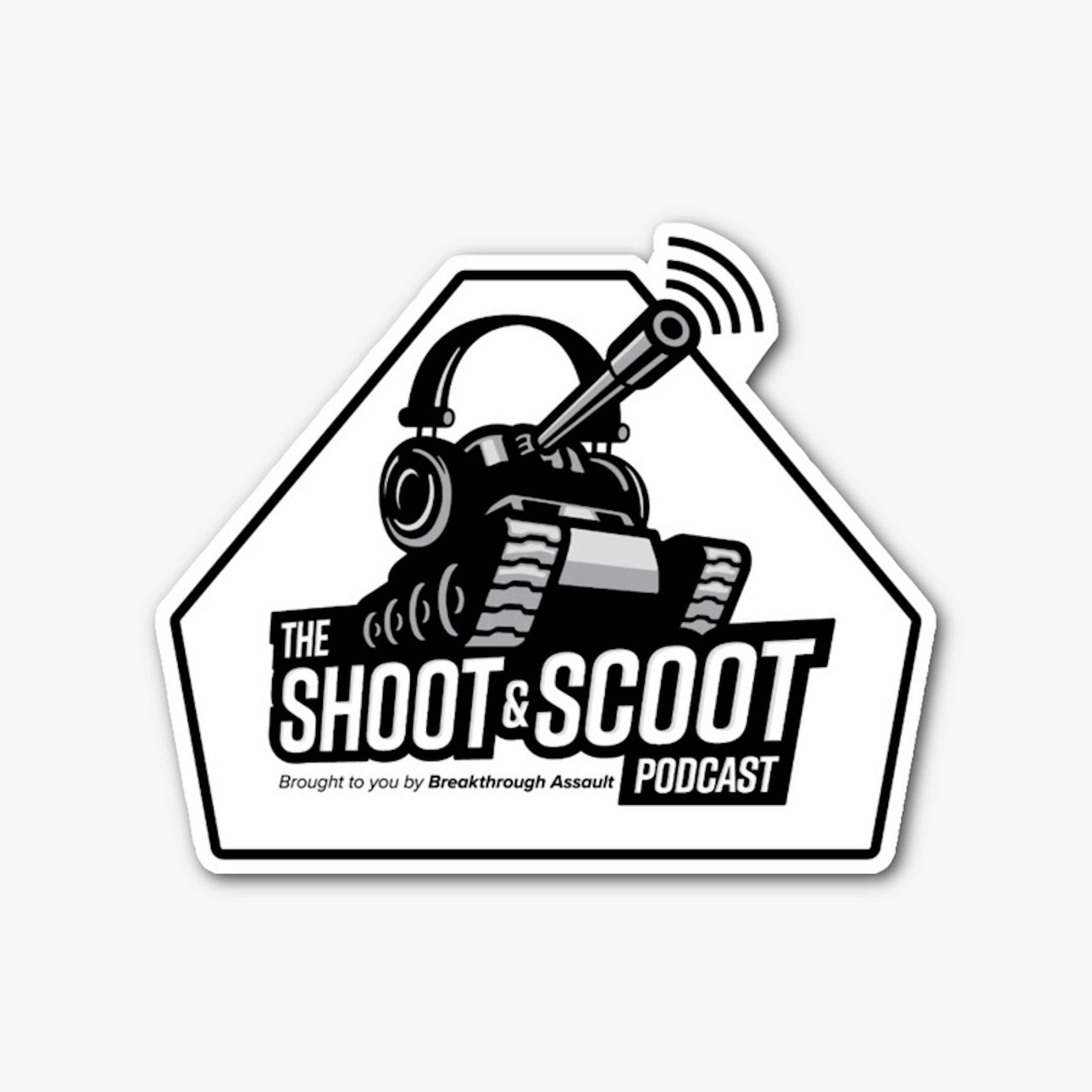 Shoot & Scoot Stickers